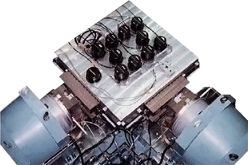 大振幅動電型三方向振動試験装置 G-6230-3LT-115